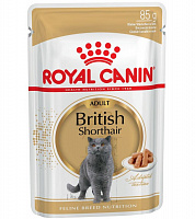 Royal Canin Pouch British Shorthair Adult в соусе, 85 гр